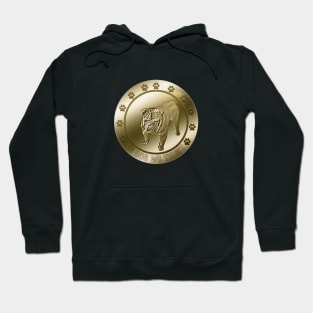 Bulldog Crypto Coin Funny Dog Cryptocurrency Hoodie